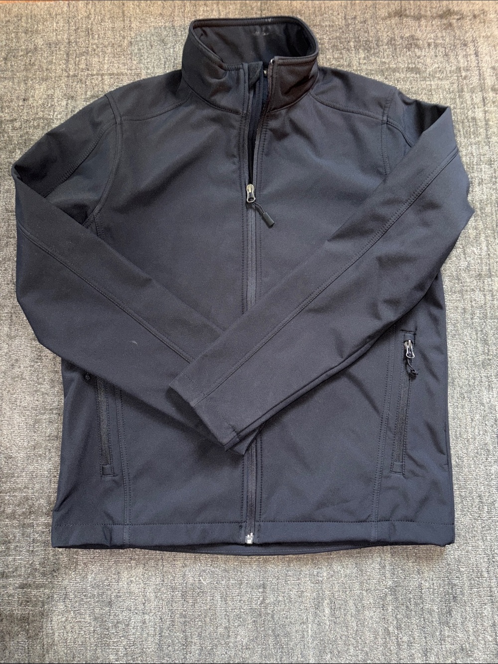 Port Authority Black Lightweight Softshell Jacket